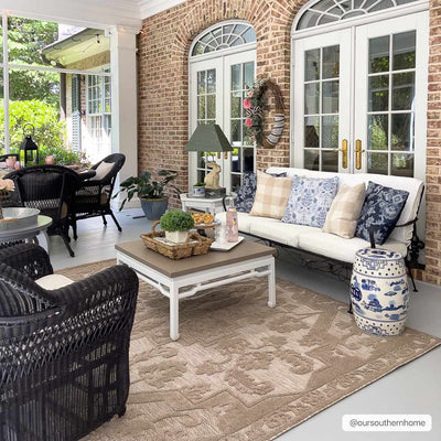 Chen Tan Outdoor Rug - Clearance