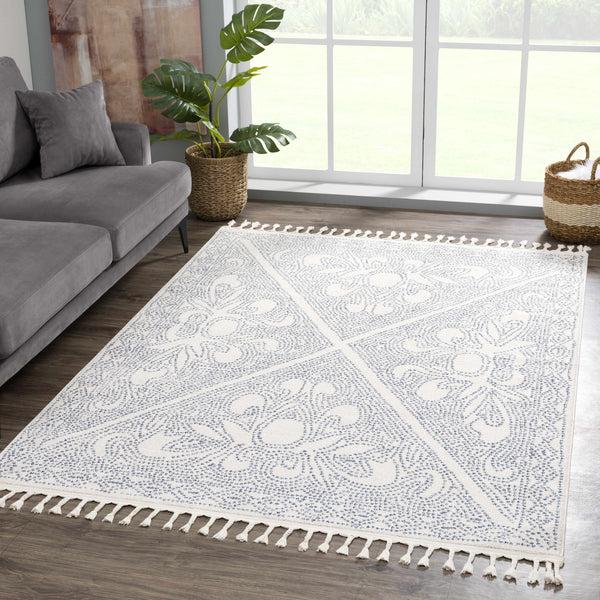 Birdwood Navy Area Rug - Clearance