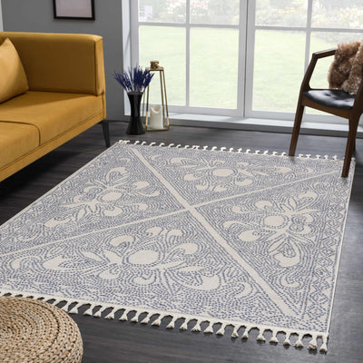 Birdwood Navy Area Rug - Clearance