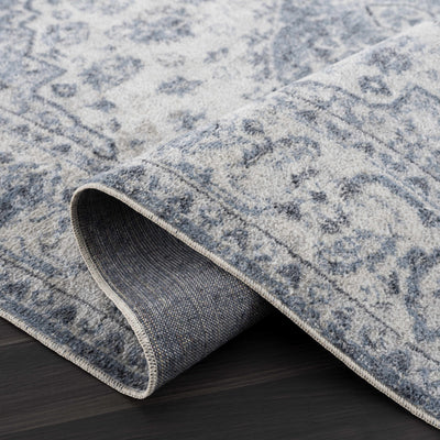 Blue Hiti Washable Area Rug - Clearance