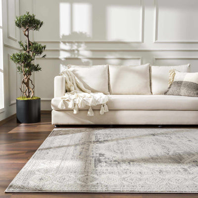 Brend Taupe Medallion Area Rug