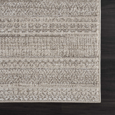 Nate Beige Tribal High Pile Carpet