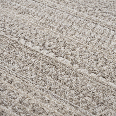 Nate Beige Tribal High Pile Carpet