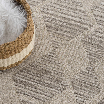 Nalu Neutral High Pile Area Carpet - Limited Edition