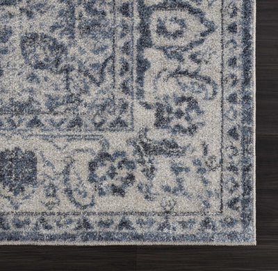 Blue Hiti Washable Area Rug - Clearance