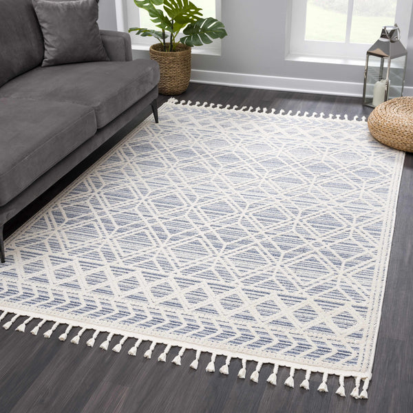 Magnolia Blue 2302 Area Rug - Clearance