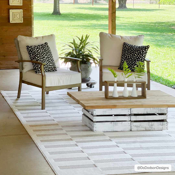 Artem Cream Outdoor Rug