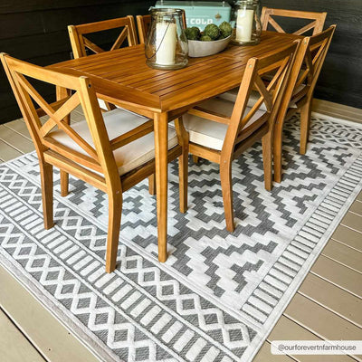 Feya Beige Outdoor Rug - Clearance