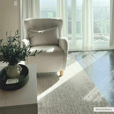 Gowan Beige Area Rug