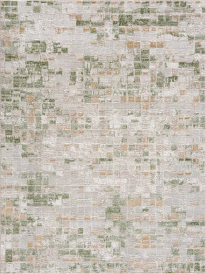 Liveri Abstract Green Area Rug