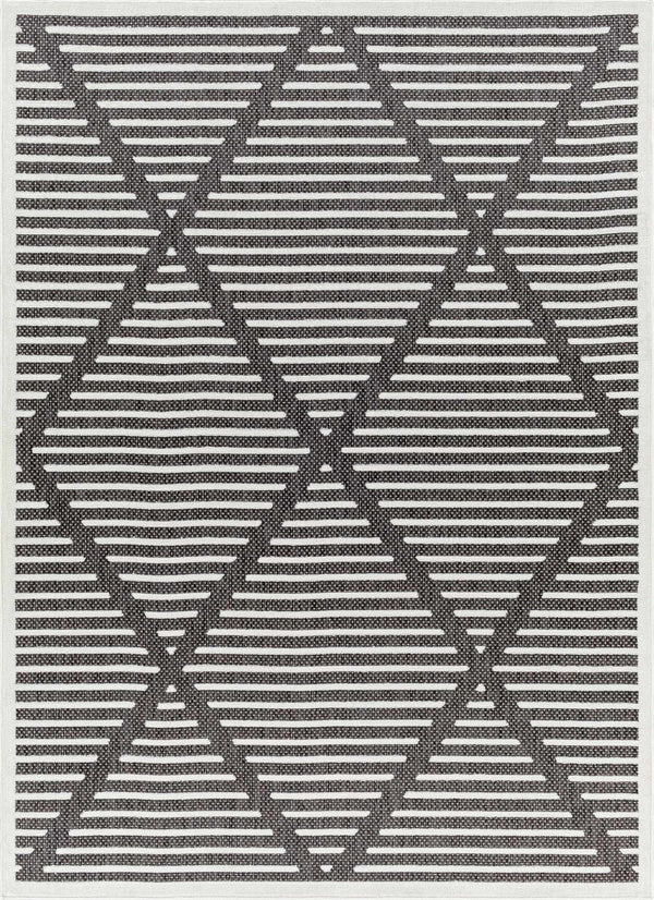 Anah Black Outdoor Rug