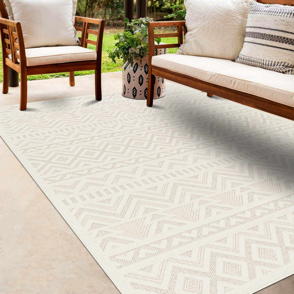 Bayle Cream Outdoor Rug