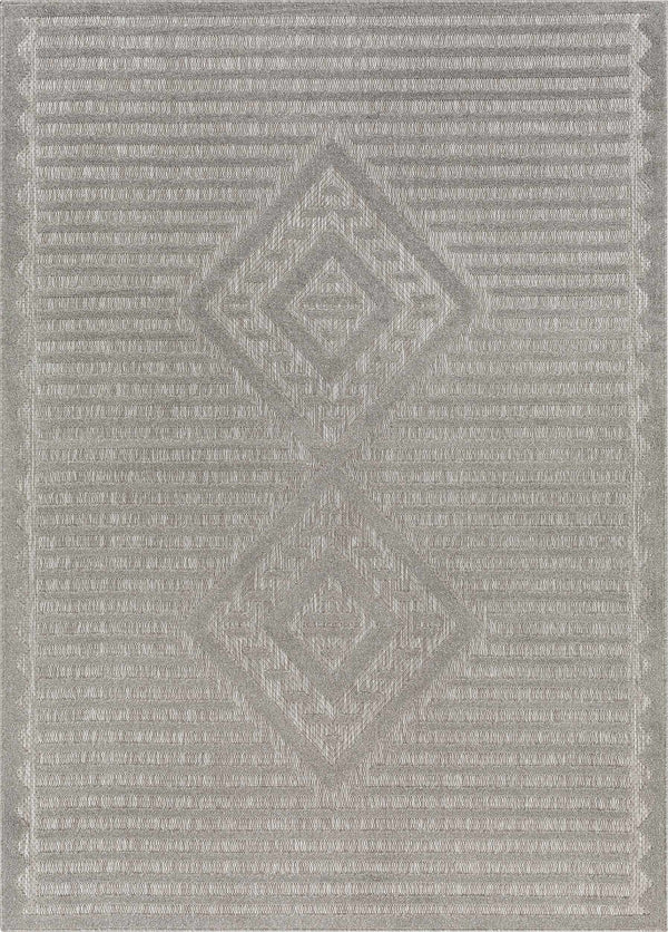 Rune Gray Outdoor Rug - Clearance