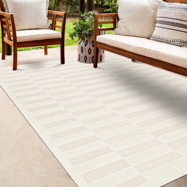 Artem Cream Outdoor Rug