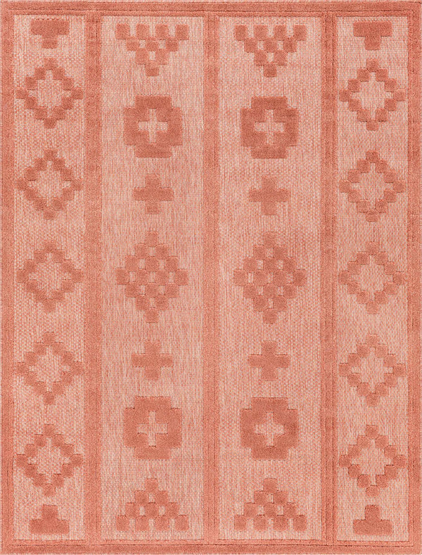 Hiro Orange Outdoor Rug - Clearance