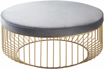 Adilcevaz Gold Cage Top Stool