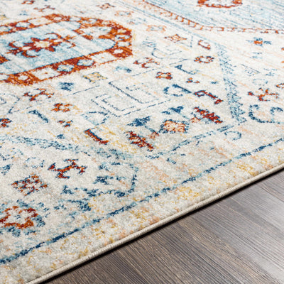 Tullow Cream & Rust Area Rug - Clearance