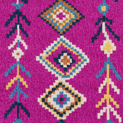 Almont 9x12 Magenta Tassel Rug - Clearance