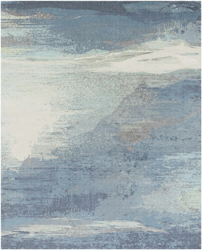 Alvaton Abstract Blue Rug