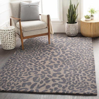 Amarillo Leopard Print Area Rug - Clearance