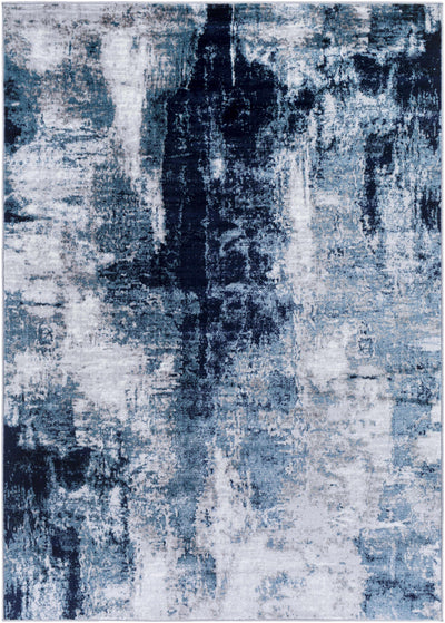 Apas Abstract Blue Area Rug