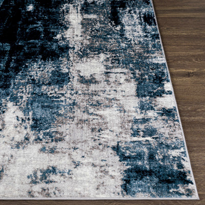 Apas Abstract Blue Area Rug