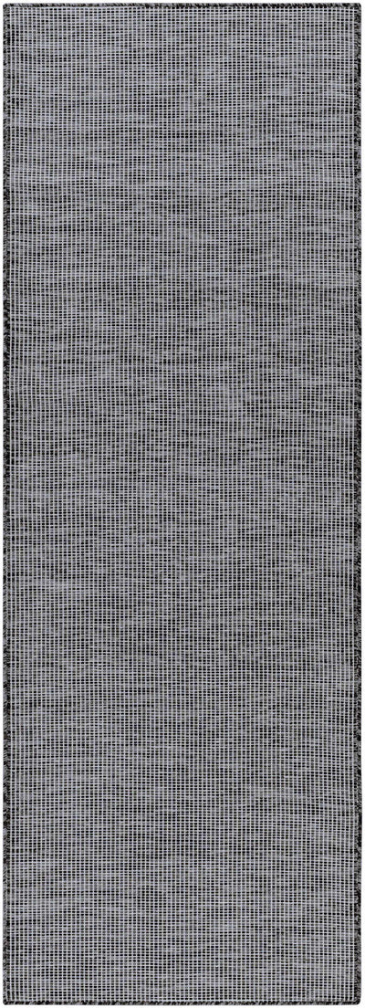 Aroona Black&Taupe Striped Flatweave Carpet - Clearance