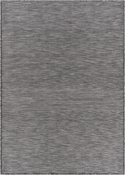 Aroona Black&Taupe Striped Flatweave Carpet - Clearance