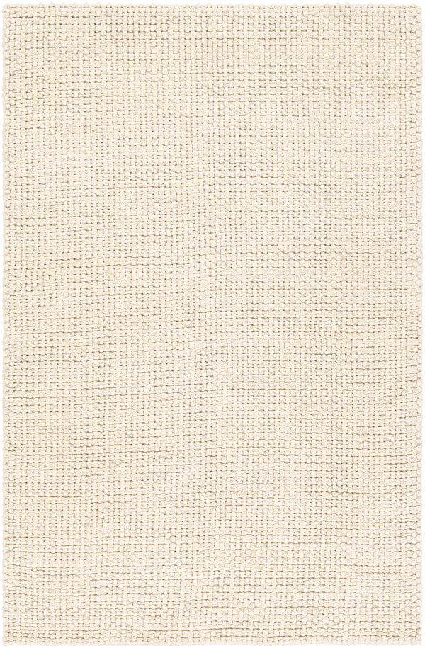 Lucerne Plain Cream Wool Rug LNE-1000