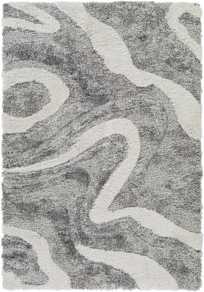 Asfordby Gray Canyon Plush Rug