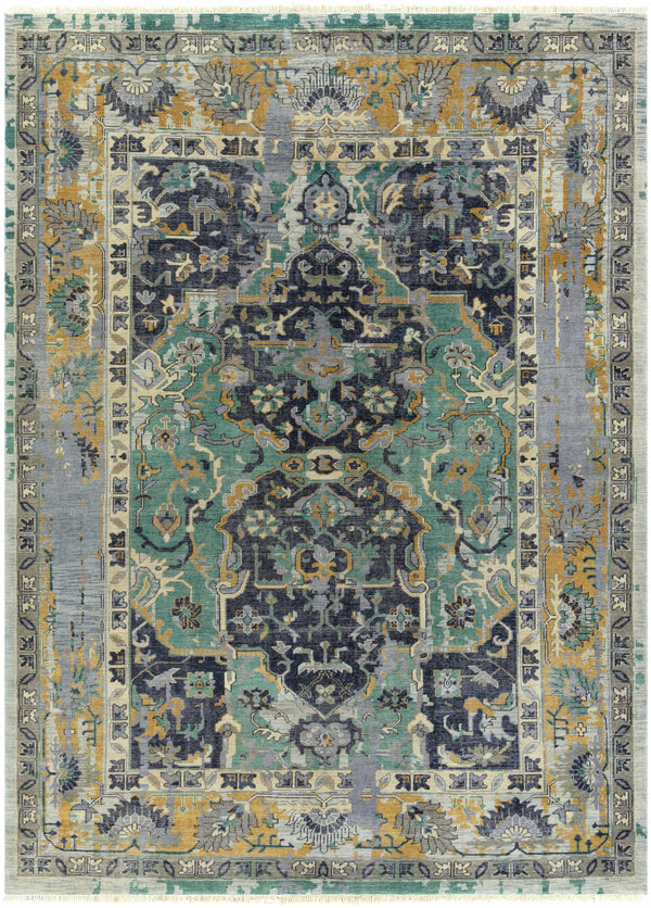 Atglen Hand Knotted Wool Rug