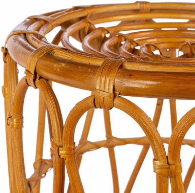 Bacnar Natural Rattan Handmade Stool