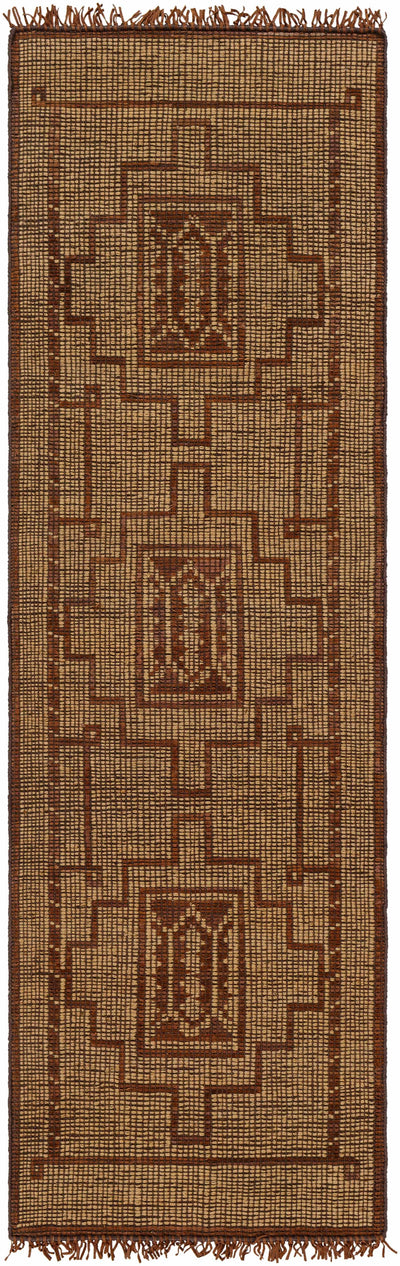 Batya Jute & Leather Rug