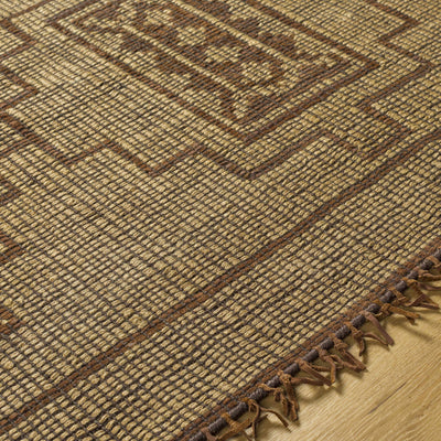 Batya Jute & Leather Rug