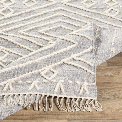 Skedee Slate/Cream Diamond Area Rug - Clearance