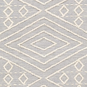 Skedee Slate/Cream Diamond Area Rug - Clearance