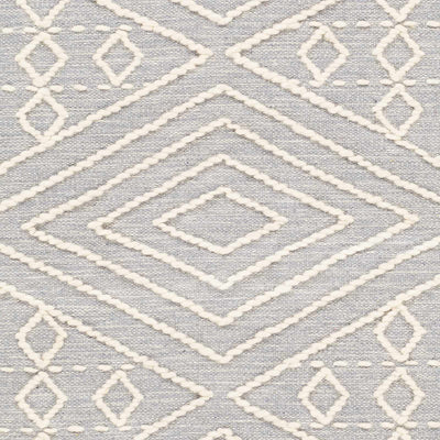 Skedee Slate/Cream Diamond Area Rug - Clearance