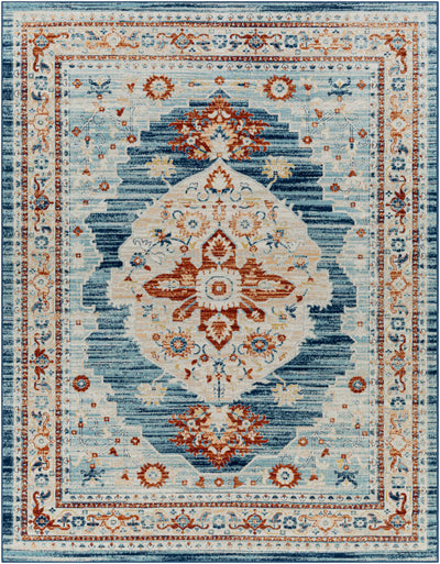 Agos Blue Indoor & Outdoor Rug - Clearance