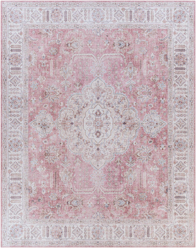 Bergman Distressed Red Area Rug