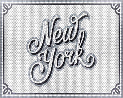 New York Vinyl Rug - Clearance