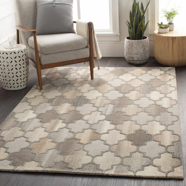 Bluffdale Modern Wool Rug