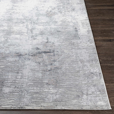 Bredbury Charcoal Contemporary Sheen Rug - Clearance