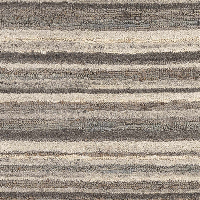 Burnage Striped Jute&Wool Area Rug