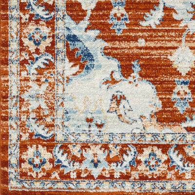 Liciada Rust Area Rug - Clearance