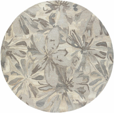 Ilfeld Athena Beige Floral Wool Rug