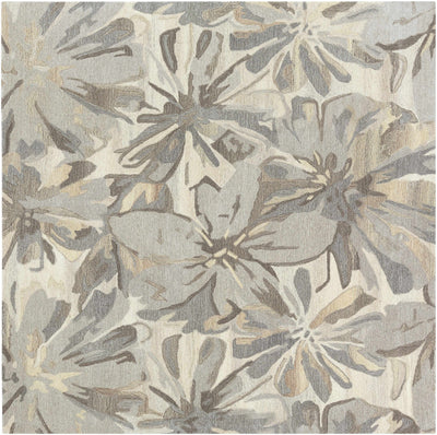 Ilfeld Athena Beige Floral Wool Rug