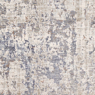 Broxbourne Abstract Denim Viscose Area Rug