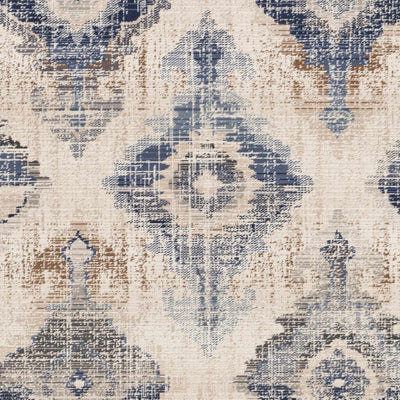 Buckner Blue Diamonds Rug - Clearance