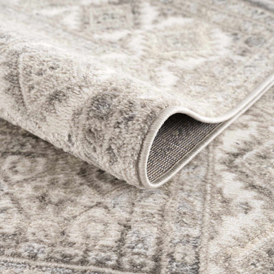 Brend Taupe Medallion Area Rug