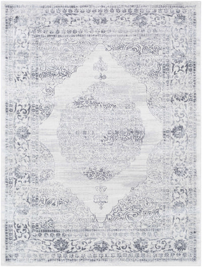 Caloundra 7x9 Distressed Medallion Area Rug - Clearance